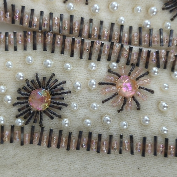 Vintage Marshall Field & Company Beaded Wool/Angora Sweater - Picture 9 of 16